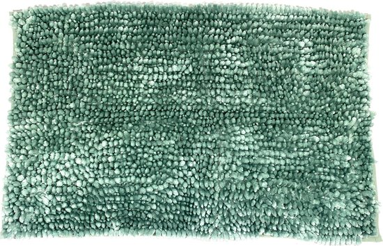 Lucy's Living Luxe badmat BY Mint – 50 x 80 cm - groen - badkamer mat -  badmatten –... | bol.com