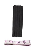 Elastiek koord 10mm zwart| 5 meter | Elastiek naaien | Elastiek voor het maken van maskers | Elastiek band | Rekkers voor mondkapjes & mondmaskers medisch met Meetlint