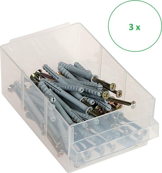 Raaco - Armoire à tiroirs en métal - 34 tiroirs - 10 séparateurs inclus