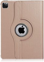 Xssive Tablet Hoes voor Apple iPad Pro 11 inch (2020) - 360° draaibaar - Goud