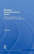 Routledge Studies on China in Transition- Manager Empowerment in China
