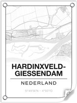 Tuinposter HARDINXVELD-GIESSENDAM (Nederland) - 60x80cm