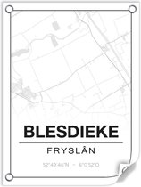 Tuinposter BLESDIEKE (Fryslân) - 60x80cm