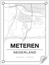 Tuinposter METEREN (Nederland) - 60x80cm