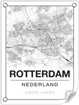 Tuinposter ROTTERDAM (Nederland) - 60x80cm