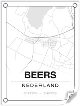 Tuinposter BEERS (Nederland) - 60x80cm