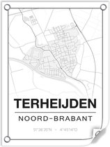 Tuinposter TERHEIJDEN (Noord-Brabant) - 60x80cm