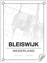 Tuinposter BLEISWIJK (Nederland) - 60x80cm