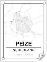 Tuinposter PEIZE (Nederland) - 60x80cm