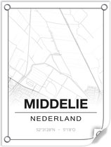 Tuinposter MIDDELIE (Nederland) - 60x80cm