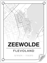 Tuinposter ZEEWOLDE (Flevoland) - 60x80cm