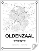 Tuinposter OLDENZAAL (Twente) - 60x80cm