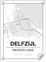 Tuinposter DELFZIJL (Nederland) - 60x80cm
