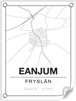 Tuinposter EANJUM (Fryslân) - 60x80cm