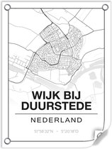 Tuinposter WIJK BIJ DUURSTEDE (Nederland) - 60x80cm