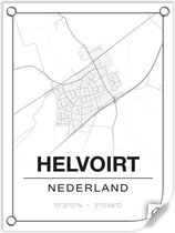 Tuinposter HELVOIRT (Nederland) - 60x80cm