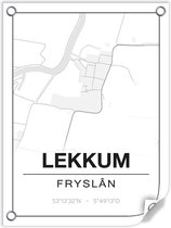 Tuinposter LEKKUM (Fryslân) - 60x80cm