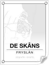 Tuinposter DE SKANS (Fryslân) - 60x80cm