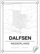 Tuinposter DALFSEN (Nederland) - 60x80cm