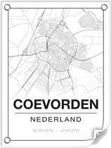 Tuinposter COEVORDEN (Nederland) - 60x80cm