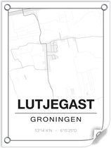 Tuinposter LUTJEGAST () - 60x80cm