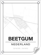 Tuinposter BEETGUM (Nederland) - 60x80cm