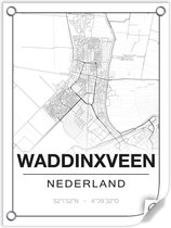 Tuinposter WADDINXVEEN (Nederland) - 60x80cm