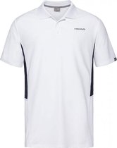 Head Club Tech M Polo Shirt White/Dark Blue