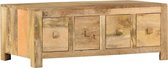 Salontafel Massief hout - koffietafel (Incl LW3D Klok) l - coffee table woonkamertafel