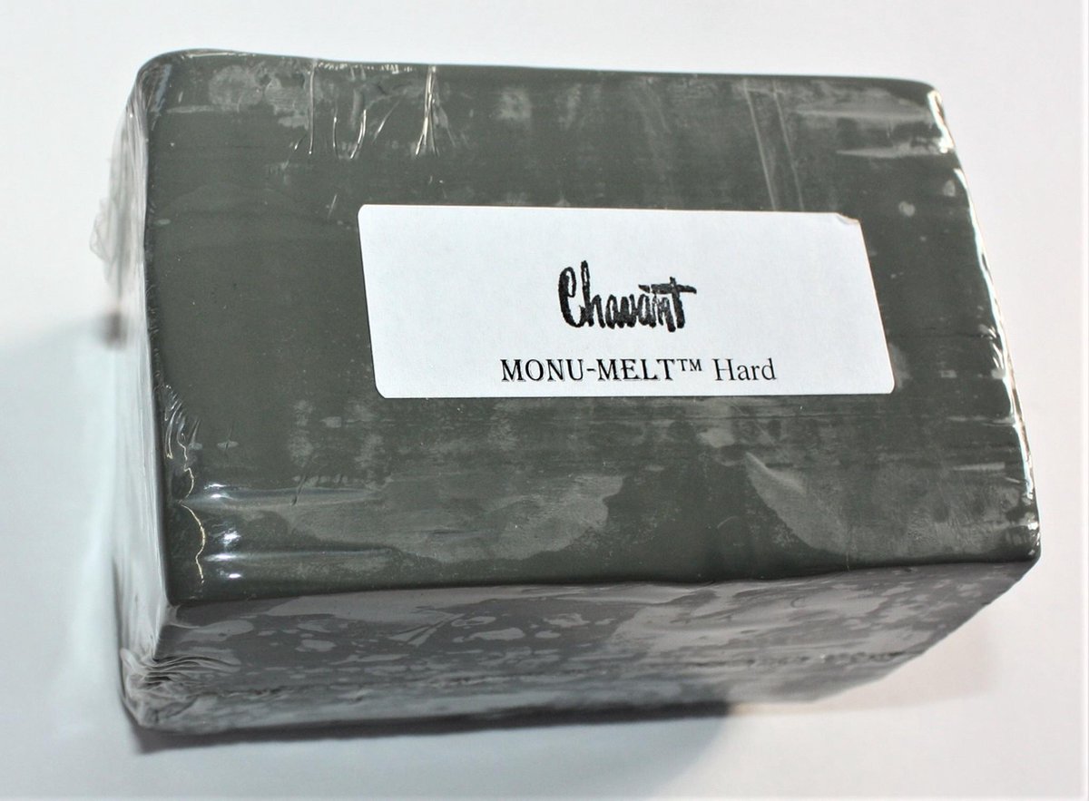 Monu-Melt™ (Meltable Clayette) - Chavant Monu-Melt Block Hard (donkergroen) (906 gr)