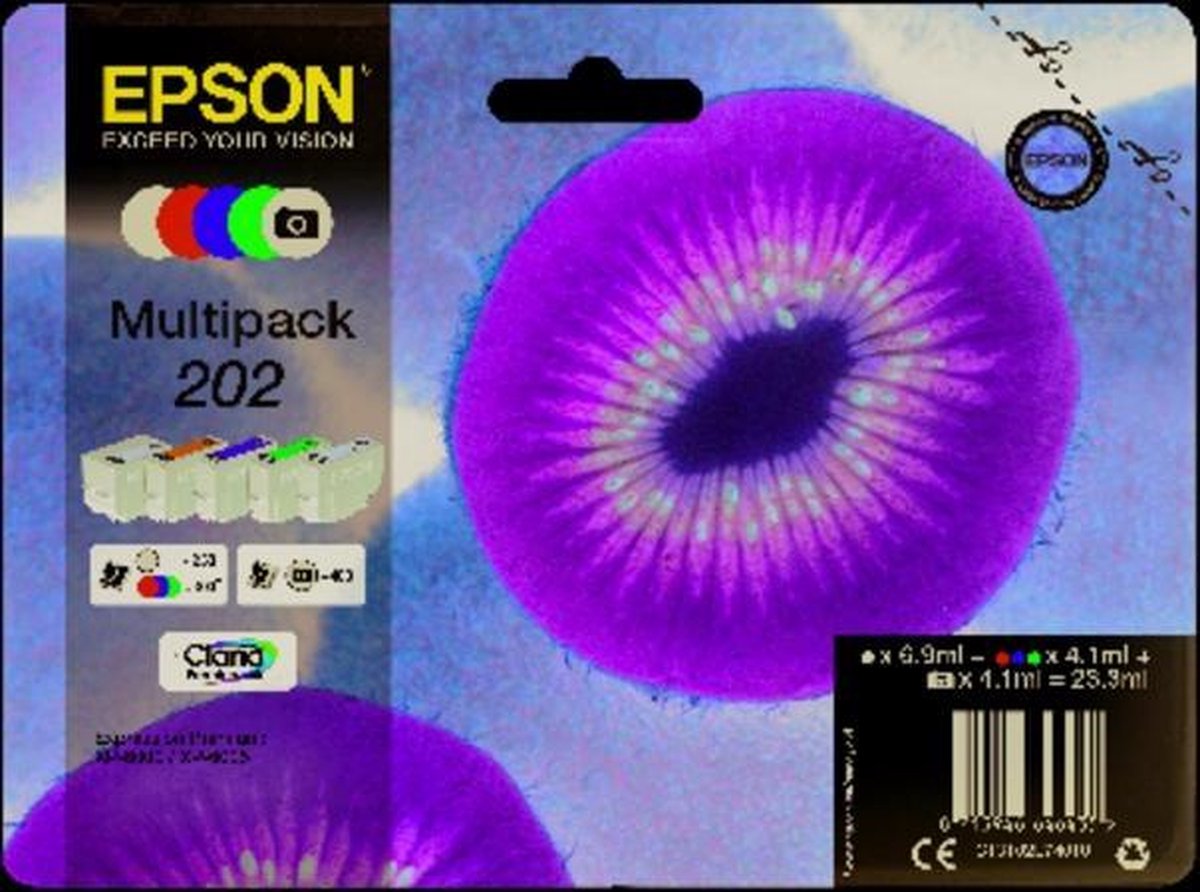 Epson 202 - Inktcartridge / Multipack | bol.com