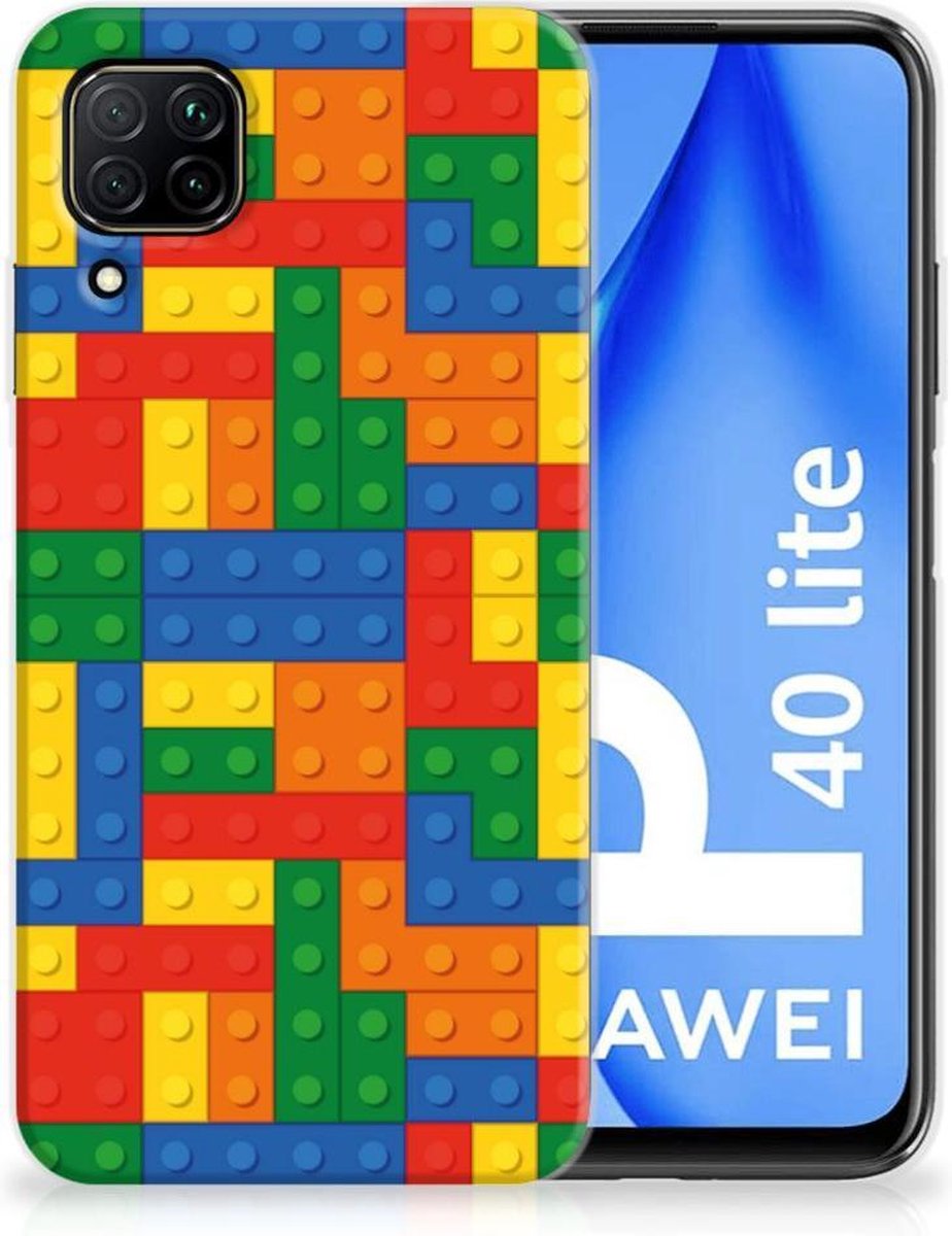 Huawei P40 Lite TPU bumper Blokken