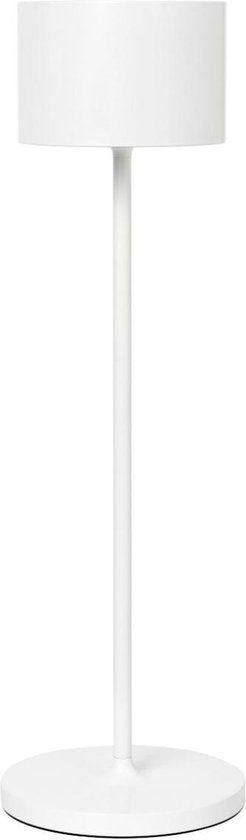Lampe de table LED rechargeable Blomus Farol - Blanc
