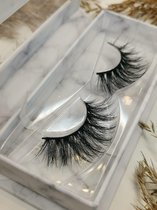 BetülxBeauty lashes LILLY - real Mink lashes 3D  - Eyelash Plakwimpers - Herbruikbare Wimpers