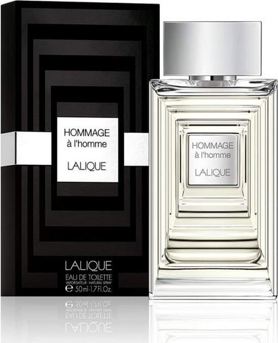 Lalique Hommage à L'Homme - 50 ml - eau de toilette spray - herenparfum