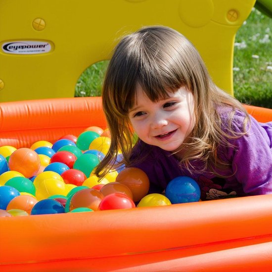 1000 Baby ballenbak ballen - 6cm ballenbad speelballen voor kinderen vanaf 0 jaar - LittleTom