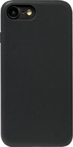 ADEL Tarwe Stro TPU Back Cover Softcase Hoesje Geschikt voor iPhone 8 Plus/ 7 Plus - Duurzaam afbreekbaar Milieuvriendelijk Zwart