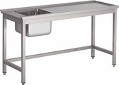 Gastro-Inox Korven Spoeltafel - Zonder Onderblad Rechts - Gastro-Inox 305.037 - Horeca & Professioneel