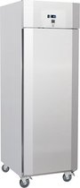 Gastro-Inox RVS 700 liter koelkast, geforceerd gekoeld