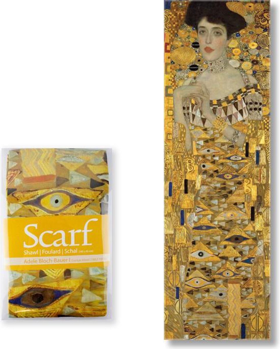 Sjaal, Klimt, Portret Adele Bloch-Bauer