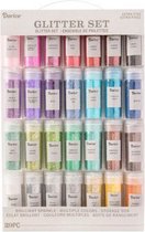 Darice Glitter set - 29 stuks extra fine