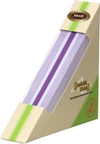 Stick'n Memoblok kubus - sandwich 99x99mm, neon/pastel combinatie lila/paars/wit, 250 sticky notes