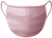 Luxe mondkapje voor vrouwen in roze | Mondmasker wasbaar & 100% rekbaar katoen | Voor dames