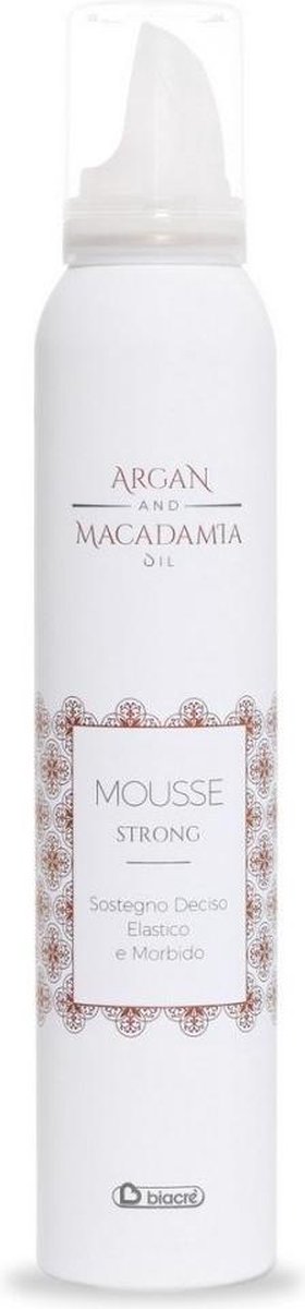 Biacre '- Argan & Macadamia Oil - Strong Hair Mousse 200 ml