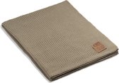 Knit Factory Maxx Plaid - Olive - 160x130 cm