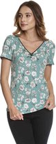 Vive Maria Top -S- Green Bouquet Groen