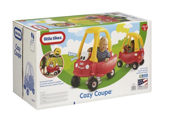 Little Tikes Cozy Coupe Anniversary - Loopauto Rood Geel - Little Tikes