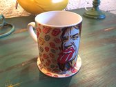 The Rolling Stones mok - Beker. Mick Jagger