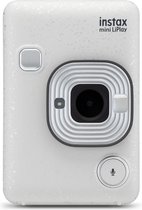 Bol.com Fujifilm Instax Mini LiPlay - Stone White aanbieding