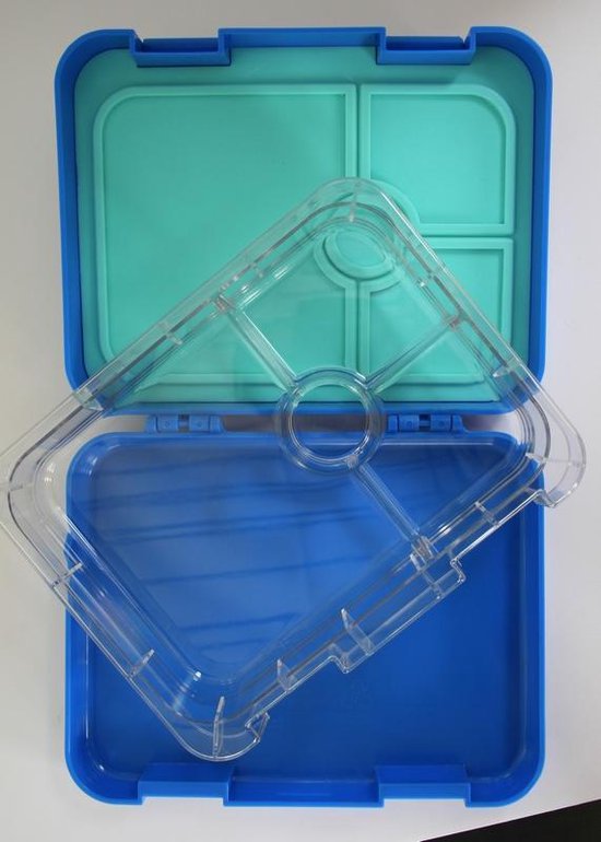 3-in-1 Grote RVS Lunchbox - RVS Broodtrommel Met Snackbox - RVS